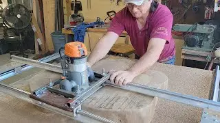 K-man Builds -DIY Homemade Router Sled - 33