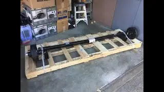 Travel Trailer Bent Dexter TorFlex Axle Problem & Replacement
