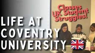 LIFE AT COVENTRY UNIVERSITY 🇬🇧 | Classes, Indian Food & UK Student Struggles! 🎓🍛