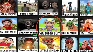 VIR SUPER SUIT MODE - INDIAN BIKES DRIVING 3D - NEW UPDATE NEW MODE CARTOON GAME | FRANKLIN NEW MODE