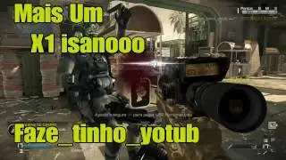Cod ghost X1 Sniper Kick scoper