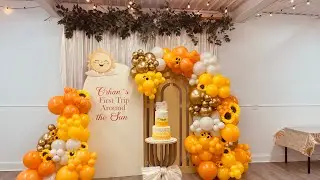 Orhans first trip around THE SUN / Birthday party ideas