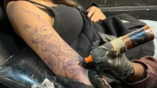 Live Tattoo Session | Tiny Tattoos for Boys & Girls | UrbanTattoos