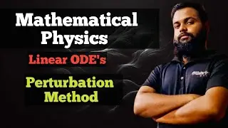 Perturbation Method || Linear ODE'S|| #diffrentialequation by @Xpertmaths19