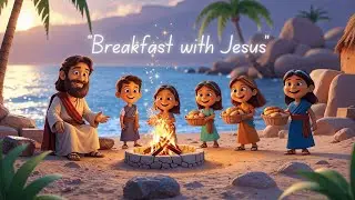 BREAKFAST WITH JESUS | Bible Story for Kids | John 21:12&ndash;13 🐟