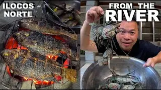 From the FARM fishes to the RIVER crabs. It's time to man up... Philippines, Laoag City   12