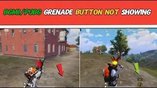 BGMI/PUBG (Grenade Button Not Showing❌) Problem Solved✅