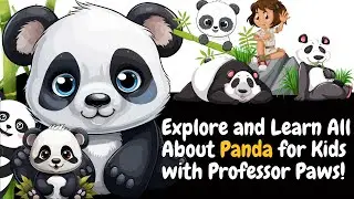Explore and Learn All About Panda for Kids with Professor Paws!