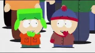 My South Park paper art Kyle and Stan in 2023