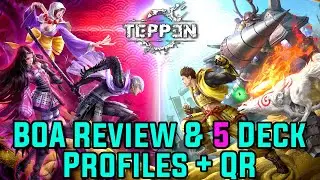 The Battle of Amatsu no Kuni Review, 5 Deck Profiles + QR Codes BOA TEPPEN