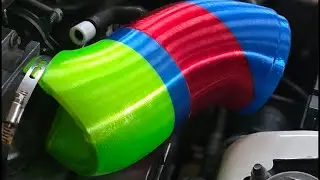 Designing a 3D-Printed Intake Tube | Prototype 1 &ndash; 2004 Mustang Mach 1