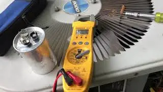 Old ICP AC unit fan running backwards in flood zone