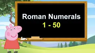 What is the Roman number of 1 to 50? | Write Roman Numerals 1 to 50, Learn Roman Numerals