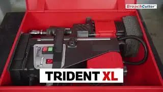 TRIDENT XL - Magnetic Drilling Machine - BroachCutter&reg;