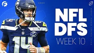 LIVE NFL DFS Picks & Strategy for DraftKings & FanDuel! (Week 10)