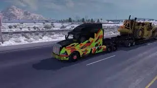 ATS 1.30.0.1 - Heavy Cargo Scraper - Peterbilt 579 Hi Rise Sleeper