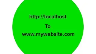 How to Convert localhost to another Domain name