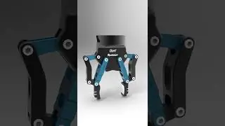 Robotic Gripper #gripper #mechanism #mechanic #engineering