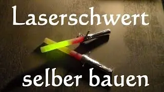 DIY mini Laserschwert / Lichtschwert einfach selber bauen in 2 min