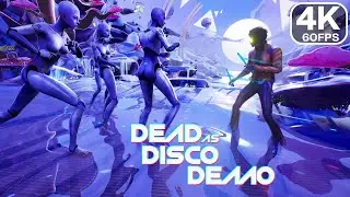 Dead As Disco Demo Gameplay Walkthrough [4K 60FPS] - No Commentary