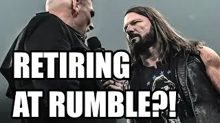 AJ STYLES RETIRIMENT MATCH SET!? - WWE RAW REVIEW