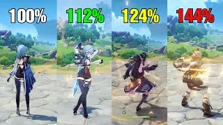 Eula x Yunjin C6 x Mika Attack Speed Boost | Genshin Impact