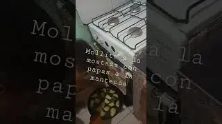 cocinandoo pollo a la mostaza con papas a la manteca... todo al horno !!