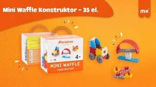 Mini Waffle Konstruktor 35 &ndash; mały zestaw, wielkie pomysły #marioinex #klocki