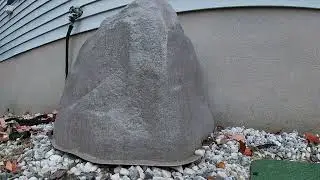 WOW‼️WHERE DID THAT PIPE GO❓USING FAKE ROCKS TO HIDE UGLY OBJECTS AROUND THE HOUSE-MECHANICAL PIPES