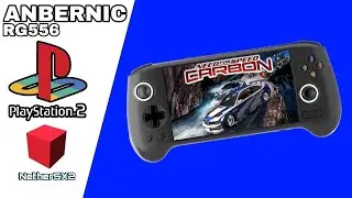 ANBERNIC RG556 - Need for Speed Carbon - PlayStation 2/NetherSX2 v1.5 - Vulkan 1.25x.