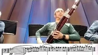 Bassoon Solo from the Violin concerto 2 by Shostakovich
