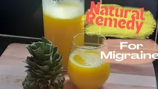 Drink this pineapple black pepper juice and get rid of migraine/headache/natural homemade remedy