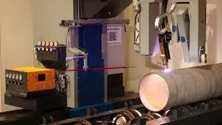 Wycinarka do rur i profili CNC wyposażona w obrotnik  - dystrybutor Polwelt