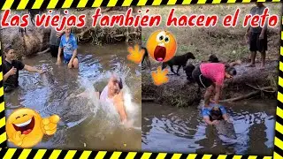 DIVERTIDO JENNY Y SIRENA TAMBIÉN HACEN EL RETO PERO A SU MANERA🤣 Sugar se preocupa por su vieja. P 6