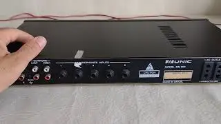 #Mixer UNIC MM 800 Pr&eacute; e Compressor, ''Cygnus'' uma pequena demonstra&ccedil;&atilde;o do aparelho