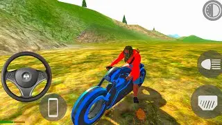 🏍️ Super Bike High Speed Highway Attack Ride | Indian Car Map | Driving Game 3D