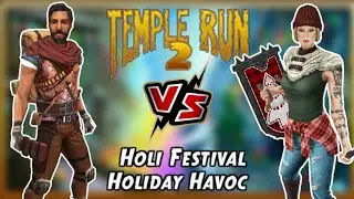 Rahi Raaja VS Freya Coldhear Forester Holi Festival Temple Run 2
