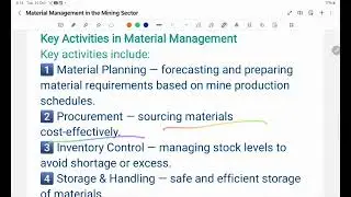 MATERIAL MANAGEMENT|OBJECTIVES|KEY ACTIVITIES|IMPORTANCE|GATE 2026|DGMS EXAMS|CIL