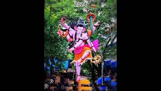 Malwani mhada cha Raja Ganpati 2018 to 2024 #shorts #viralshorts #trending #ganeshchaturthi2025