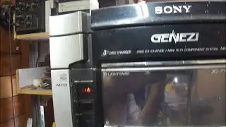 Análise do Sony MHC-GNX900. Não liga!