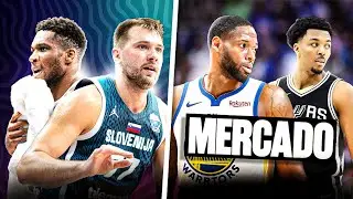 &iexcl;NOVEDADES EN EL MERCADO NBA! WARRIORS, SPURS.. + &iexcl;SORPRESA EN EL EUROBASKET! 