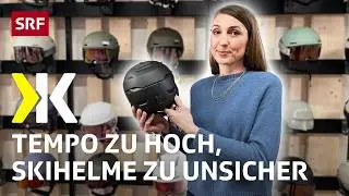 Ski- und Snowboardhelme im Test: Wie sicher sind Helme bei hohem Tempo? | 2026 | Kassensturz | SRF