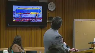 Surveillance shows suspicious behavior by Dale Warner, prosecutor says during opening statements