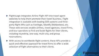 Airline Flight API Integration