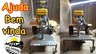 MONTANDO ROÇADEIRA RF500 PRA TRATORITO/lawn mower