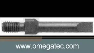 Apex Screwdriver Bits, Slotted, 10-32 Screw Shank Drive, Blade .030'' X .156'', OAL 1-1/2''