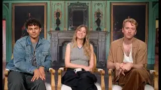 Intervista Imogen Waterhouse, Barney Fishwick   e Matthew Broome, The Buccaneers 2