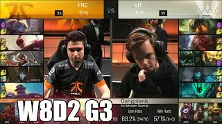 Fnatic vs Vitality | Week 8 Day 2 S6 EU LCS Spring 2016 | FNC vs VIT G2 W8D2 1080p