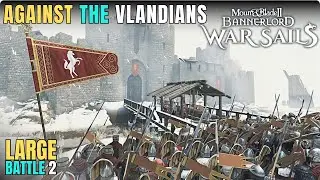 Biggest Siege Battle Ever! Defending My Castle Against the Vlandians Mount & Blade II: Bannerlord