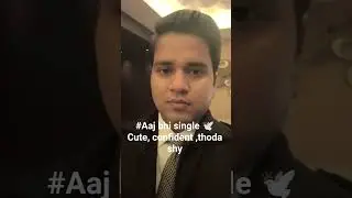 Pyaar Aur Single Life Ka Drama Crush Mode ON ❤️ | Romantic Funny Vlog #romanticsong #singlelife